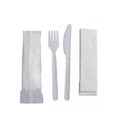 Biodegradable Cornstarch 100% Compostable Utensils CPLA Cutlery Set