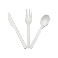 Chinese Supplier Biodegradable Customized CPLA Cutlery Set