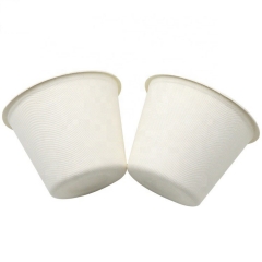 Tazza biodegradabile eliminabile della bagassa della canna da zucchero da 500ml con il coperchio