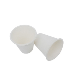 Tazas de café biodegradables de la caa de azúcar de la taza impresa personalizada 200ml