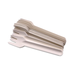 New style Sugarcane Bagasse cutlery set Disposable Cutlery for whole sales