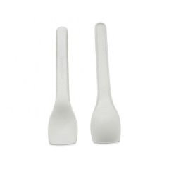 Cucharas de helado desechables pequeas Cuchara de helado 100% compostable