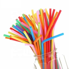 Compostable Plastic Bend Biodegradable Bubble Tea Straw