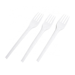 Dinnerware Set 100% Biodegradable 6.5 Inch PLA Fork PLA Cutlery