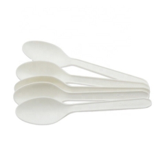 Ensembles de couverts biodégradables cuillère fourchette alternative couverts en plastique CPLA