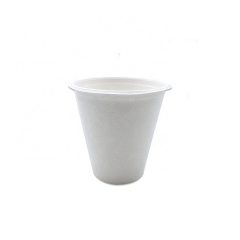 Vasos de papel desechables del bagazo de la caa de azúcar del helado del bagazo 7OZ