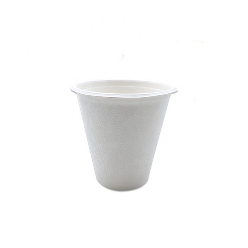 gobelets jetables en papier bagasse de canne à sucre de crème glacée 7OZ bagasse