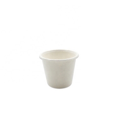 Biodegradable Compostable Disposable Cup 3oz Bagasse Cup with Lid