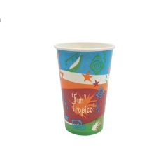 12oz Disposable Paper Cup for Cold Drink Soda Drink