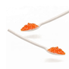 Eco Biodegradable Non-toxic Disposable Cornstarch Spoon for Yoghurt