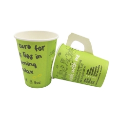 Take Away New Design Disposable Coffee Paper Cups With Handle