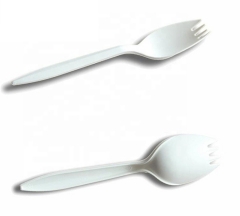 4 inch Eco Little Bột ngô Spoon cho món tráng miệng