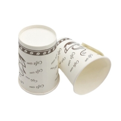 Eco-friendly 7oz Disposable Paper Cup with Handle