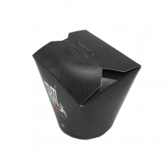 Scatola di carta per noodle cinesi 26OZ Pasta Cup per ristorante UE