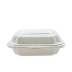 recipiente de alimentos de alta qualidade recipiente biodegradável de amido de milho para comida rápida