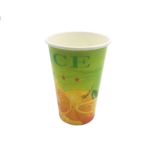 Vaso de papel desechable para bebida fría