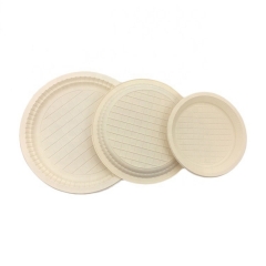 6 Inch Disposable Biodegradable cornstarch Plate For Party