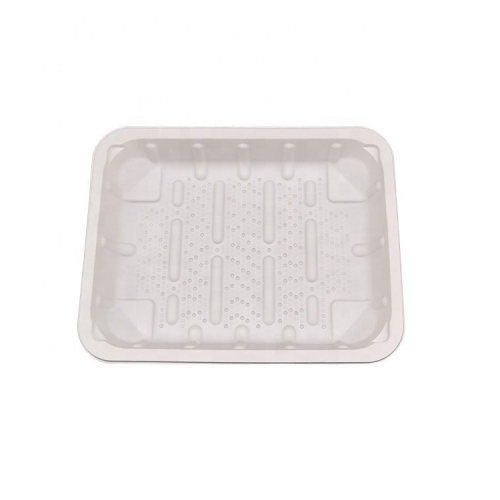 Biodegradable Eco Bioplastic Take Away Disposable Plate Cornstarch for Food