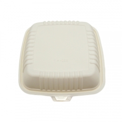 high quality delicate box decomposable cornstarch rice box for cooked food