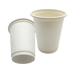 堆肥化可能な食品安全生分解性130mlコーンスターチカップ