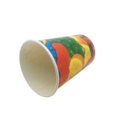 Taza de papel de bebida fría personalizada desechables de precio barato