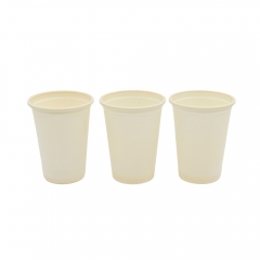 customized fashion cup decomposable cornstarch coffee cup for afternoon tea