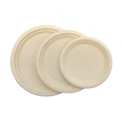 6 Inch Disposable Biodegradable cornstarch Plate For Party