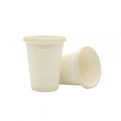 taza de maicena resistente al calor taza de jugo desechable para jóvenes