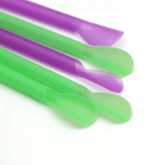 Food Grade PLA Biodegradable Spoon Straw