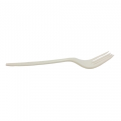 Eco-friendly biodegradable 6 inch disposable corn starch fork