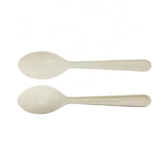 4 Inch Mini Type Biodegradable Cornstarch Spoon