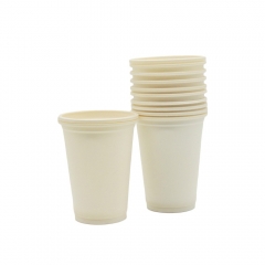 customized fashion cup decomposable cornstarch coffee cup for afternoon tea