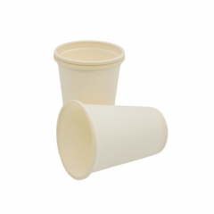 260ml Heat resisting Environmental degradable cornstarch cup