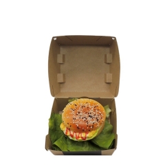 Caja de papel para hamburguesas