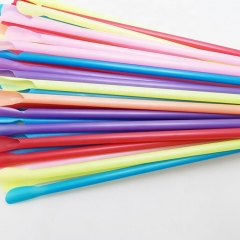 Cornstarch Biodegradable Free Sample PLA Straw Spoon