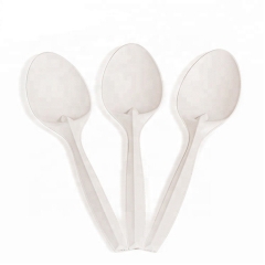 New product disposable healthy 7 inch ice cream corn plastic spoon