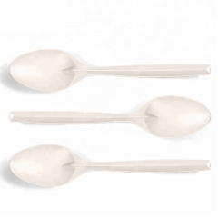 New product disposable healthy 7 inch ice cream corn plastic spoon