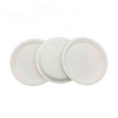 6 Inch wholesale disposable eco friendly christmas corn starch plates