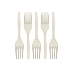 Eco friendly kitchen accessories cornstarch fork for the Europe market