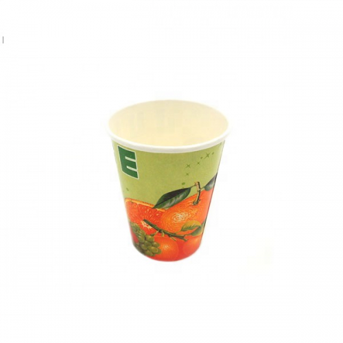 Taza de papel revestida del PE del doble de empaquetado disponible de la taza fría para el partido