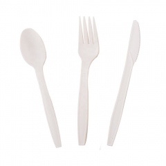 4 inch Eco Little Bột ngô Spoon cho món tráng miệng