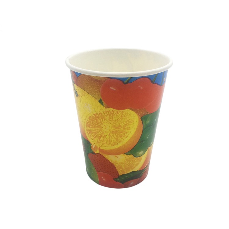 Copo de papel duplo PE 16OZ para bebidas geladas