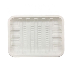 Eco Bioplastic Compostable Take Away Cornstarch Plate for Fruit