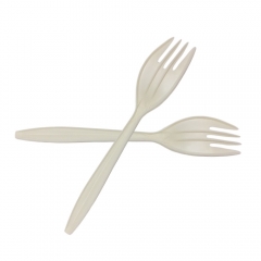 Eco-friendly biodegradable 6 inch disposable corn starch fork