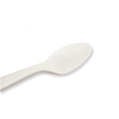 Eco Biodegradable Non-toxic Disposable Cornstarch Spoon for Yoghurt