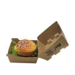 Customized Design Fast Food Restaurant Hamburger Box