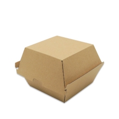 Caja de papel para hamburguesas