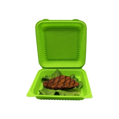 cornstarch takeaway food container disposable cornstarch tableware