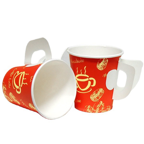 Taza de papel de pared simple desechable del fabricante Anqing para café