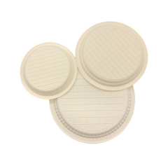 New arrival high quality eco friendly 9 inch biodegradable cornstarch plate